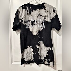 AC/DC Acid Wash Band Graphic T-Shirt